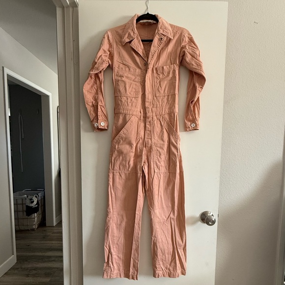 Big Bud Press Pants - Big Bud Press Peach Jumpsuit